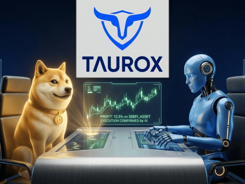 Dogecoin (DOGE) 8% Spike on X Money News Fades Fast, But Taurox (TAUX) Holders Lose Zero Thanks to Innovative Strategies