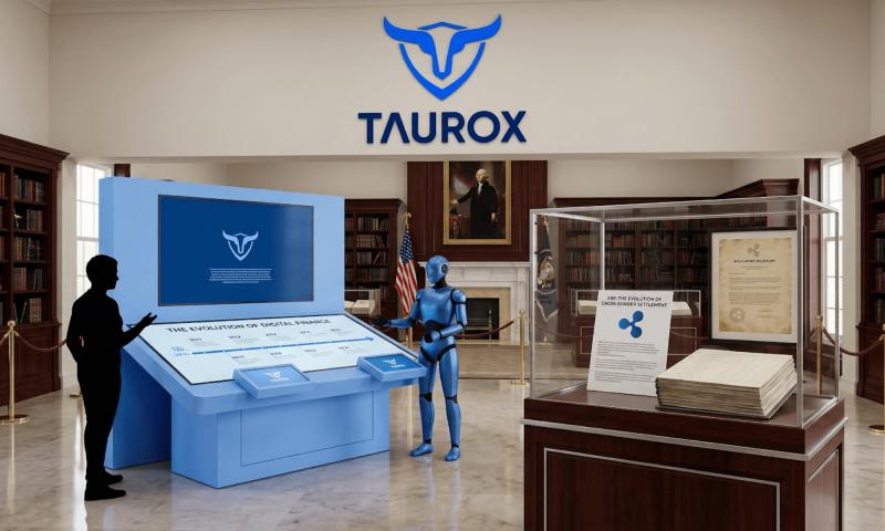 Ripple (XRP) Falls 40% as Fear Index Hits 12 While Taurox (TAUX)