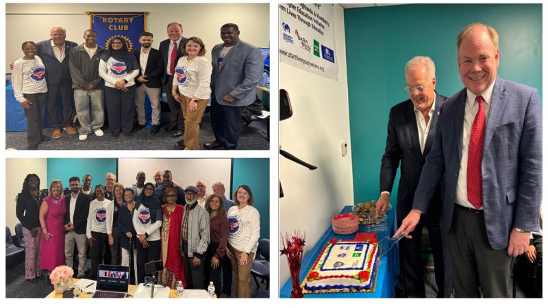 Mayor Ross Launches Rotary Club, RiseBack's