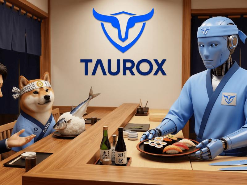 Dogecoin (DOGE) Has 3 Live ETFs but Price Keeps Dropping While Taurox (TAUX) Hits $329K Presale