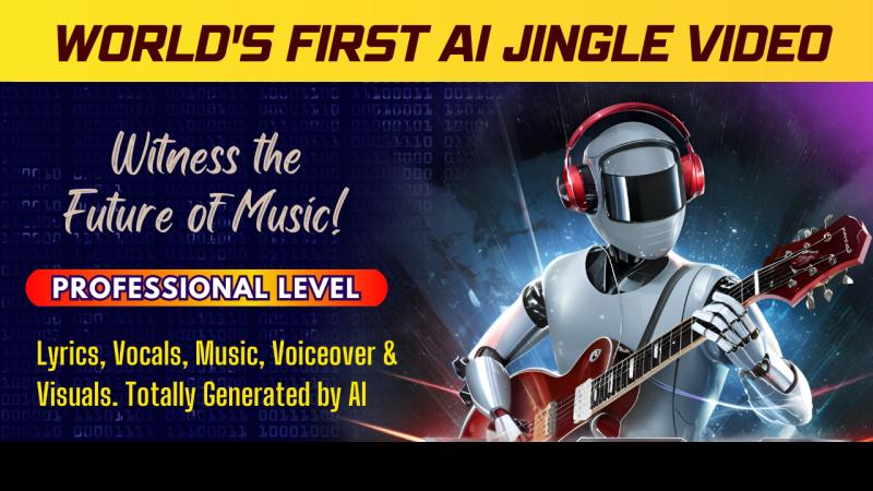 RK ADS Breaks New Ground with AI Innovations: Introducing the World's First AI Jingle Video & Multi-Lingual AI Music Album
