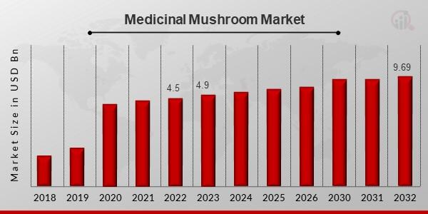 Medicinal Mushroom Market, Medicinal Mushroom Market size