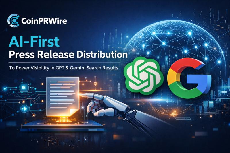 CoinPRWire Introduces AI-First Indexing to Help Brands