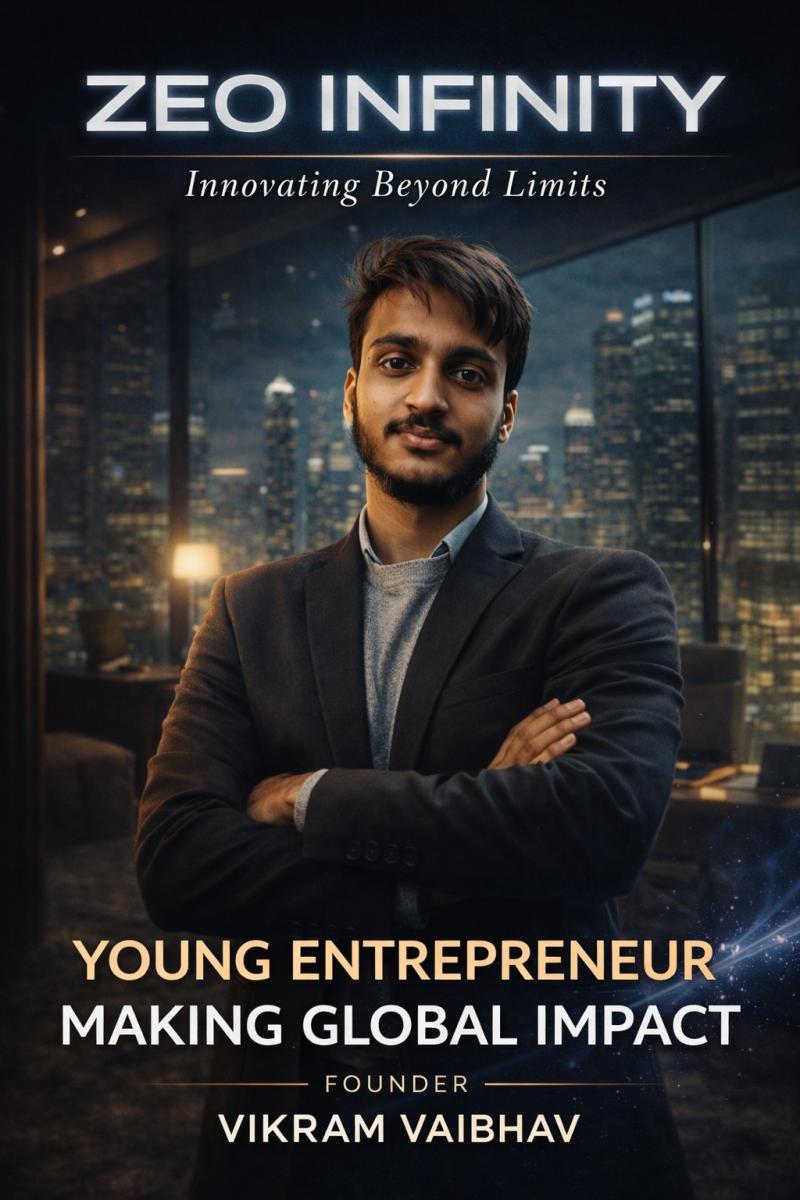 Zeo Infinity, led by Vikram Vaibhav, is expanding globally with innovative solutions in cybersecurity, software development.