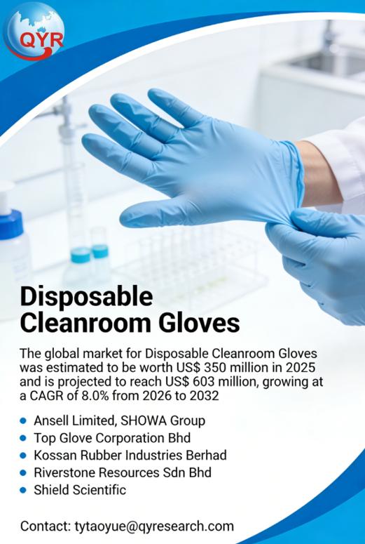 Disposable Cleanroom Gloves Global Market 2026-2032: Size