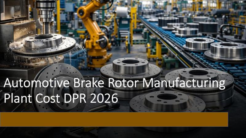 Automotive Brake Rotor Manufacturing Plant DPR 2026: Cost