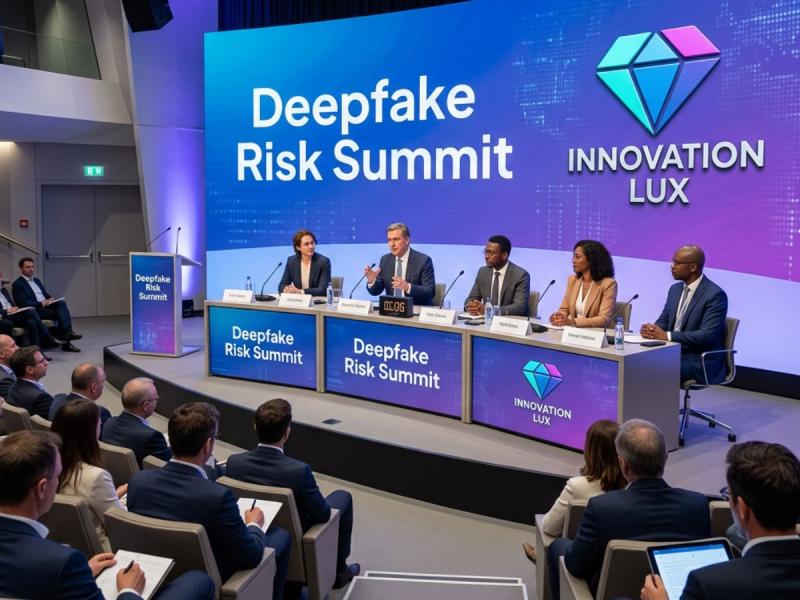 Deepfake Risk Summit Innovation Lux 2026 - AI Generated Image