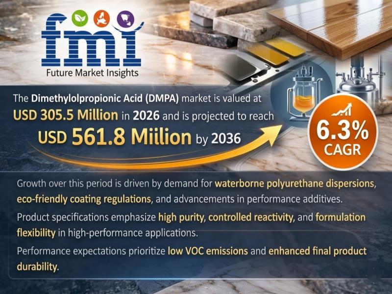 Dimethylolpropionic Acid (DMPA) Market