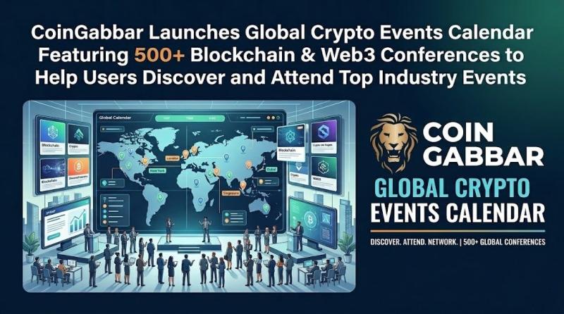 CoinGabbar Launches Global Crypto Events Calendar With CoinGabbar Launches Global Crypto Events Calendar With