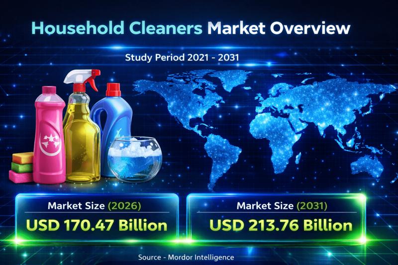 Household Cleaners Market Size & Trends | Mordor Intelligence