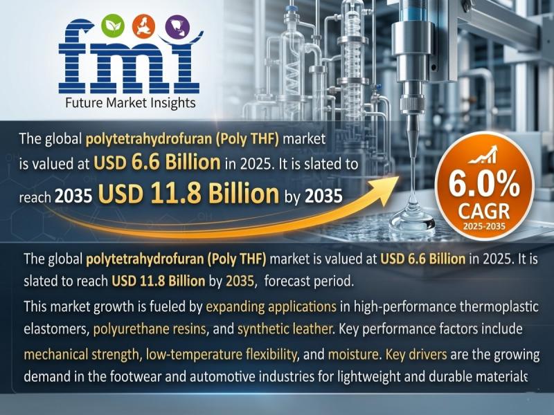 Polytetrahydrofuran (Poly THF) Market