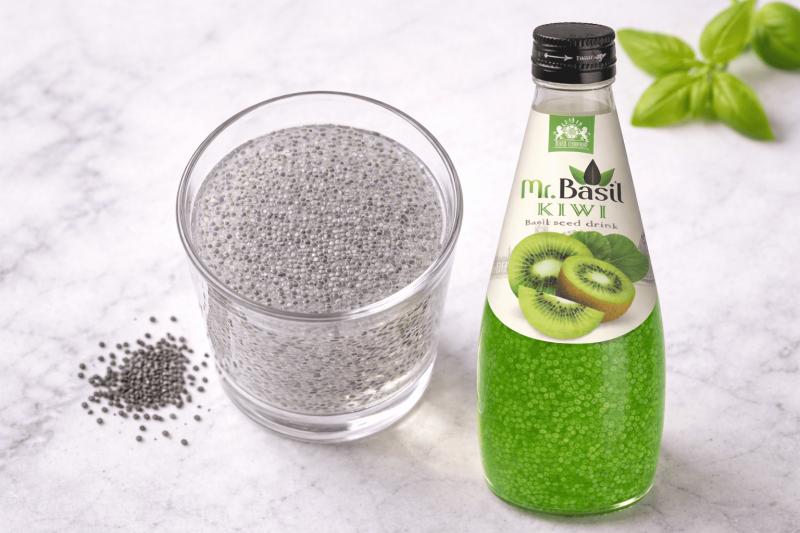 Mr Basil Drinks - wholesale basil seed drink supplier, London UK