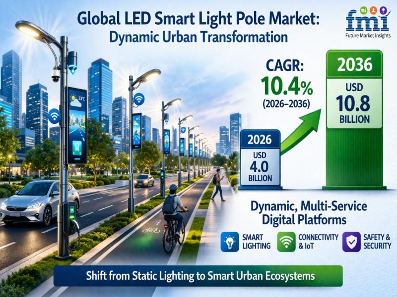 1 News Article Image Weltweiter Markt für intelligente LED-Straßenlaternen soll 10,8 Milliarden US-Dollar erreichen
