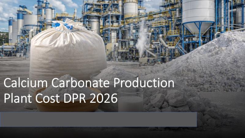 Calcium Carbonate Production Plant DPR & Unit Setup - 2026: