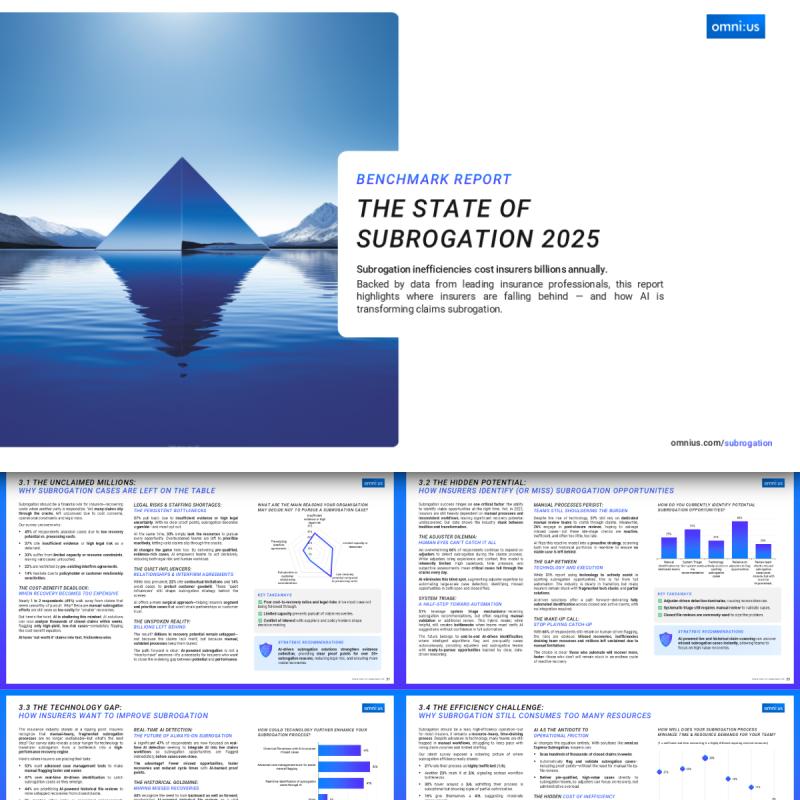 The State of Subrogation 2025 - omni:us Benchmark Report