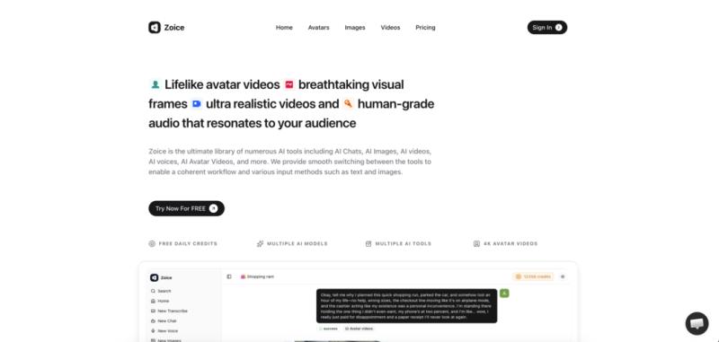 Zoice is redefining digital identity with advanced AI twin generation, enabling creators and businesses to scale video communicati