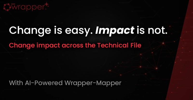 AI change impact analysis with Wrapper-Mapper enables full Technical File traceability in medical device QMS