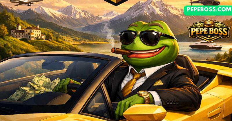 Best New Crypto to Buy: $PEPEBOSS Presale Mixes Pepe Hype With