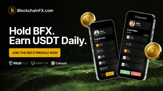 Crypto Investors Watch BlockchainFX Closely as $BFX Launch