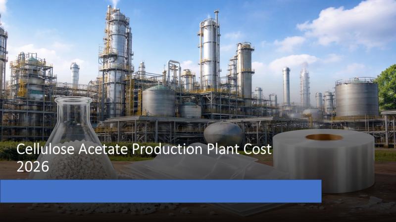 Cellulose Acetate Production Plant DPR 2026: Raw Materials,