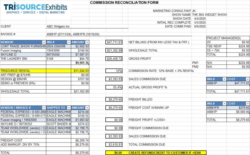 Hilltops IT Enhances Reporting Capabilities for Trisource Exhibits with Seamless QuoteWerks and QuickBooks Integration