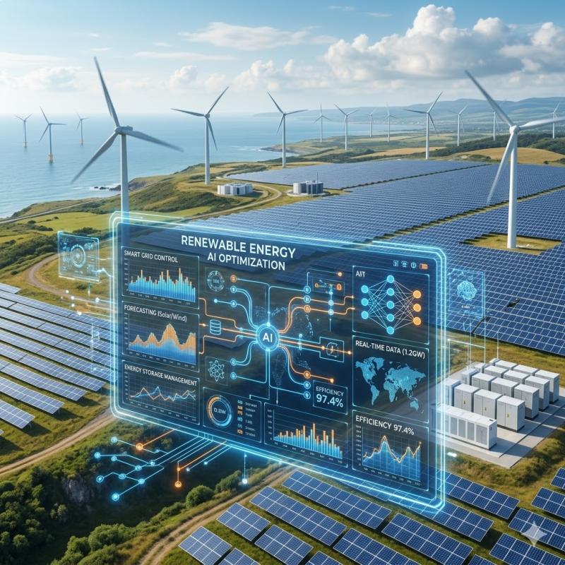 AI in Renewable Energy Market is expected to Hit US$ 4.85 Billion by 2032 | Major Companies