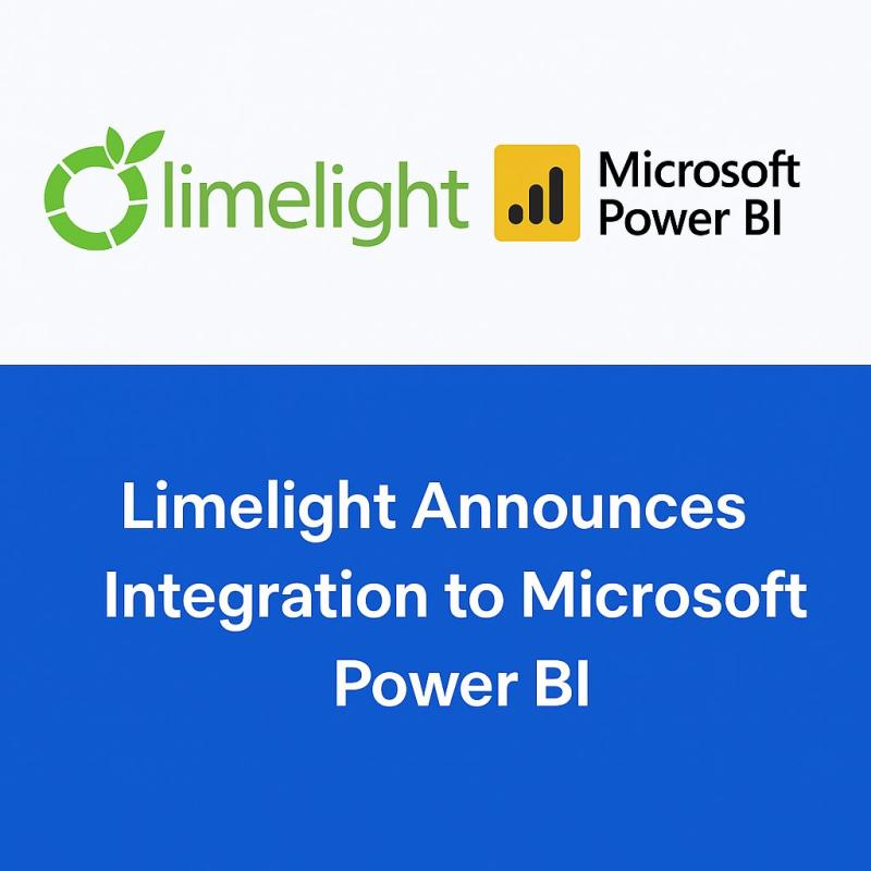 Limelight announces integration with Microsoft Power BI - bringing real-time insights and smarter FP&A to finance teams