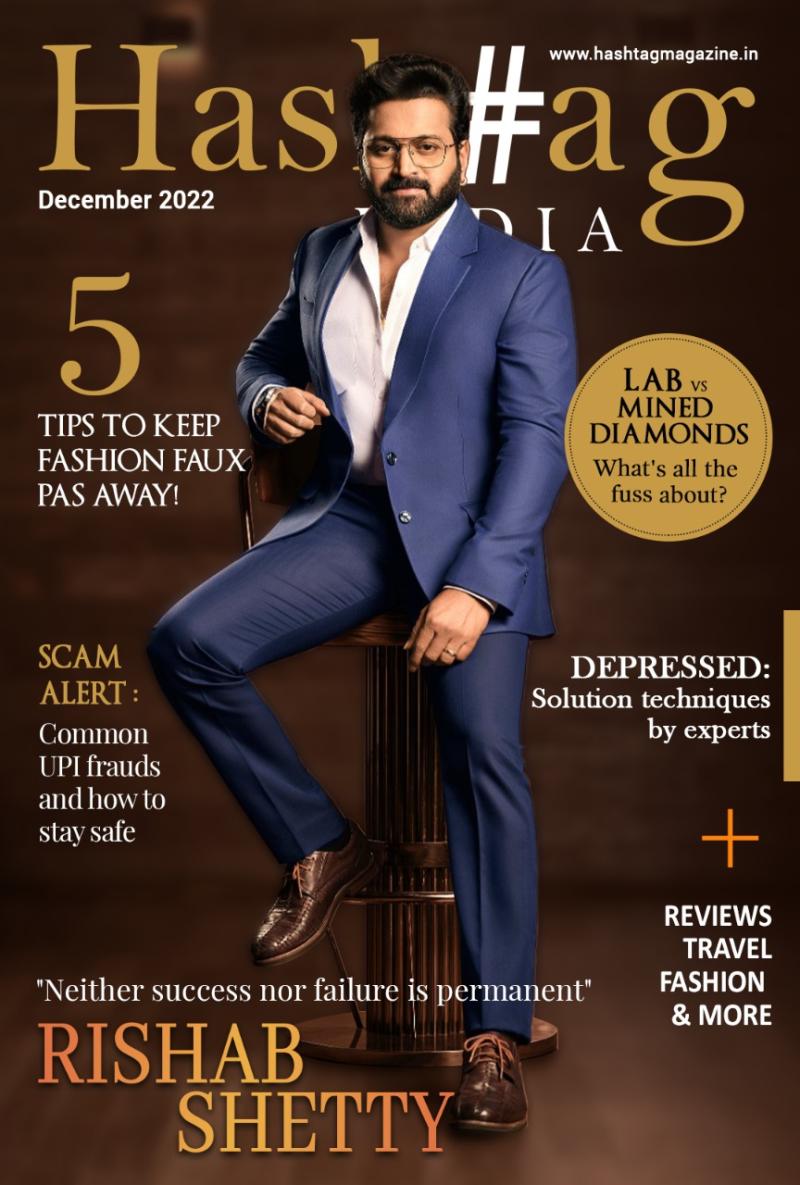 Explore Rishab Shetty's cinematic journey and the highly anticipated "Kantara 2" in an exclusive with Hashtag Magazine