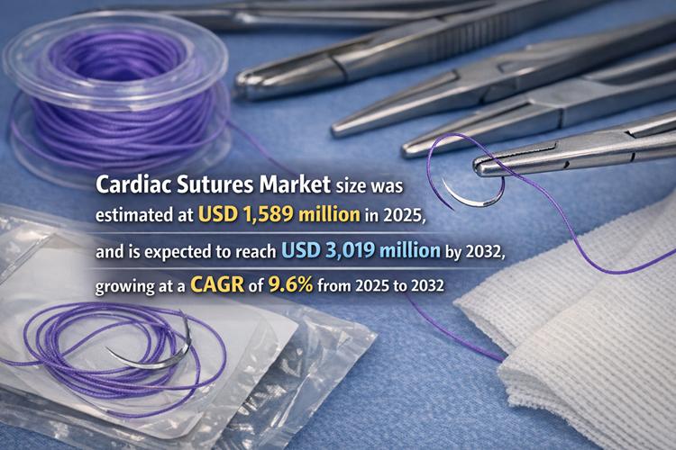 Cardiac Sutures Market: Growth Analysis, Share, Trends, Size,