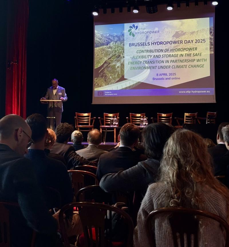 STOR-HY joins Brussels Hydropower Day 2025 to highlight the future of flexible and sustainable energy