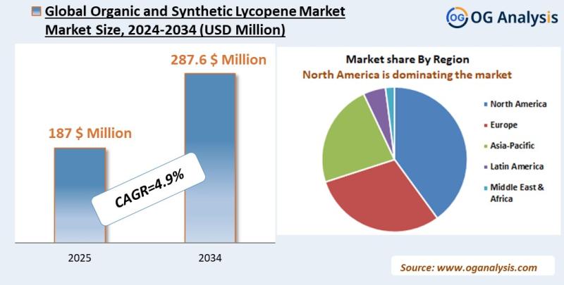 Organic and Synthetic Lycopene Market Analysis 2025-2034: Industry Size, Share, Growth Trends, Competition and Forecast Report
