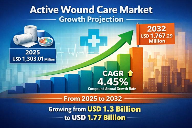 Active Wound Care Market Size, Share, Growth Analysis and Forecast 2032