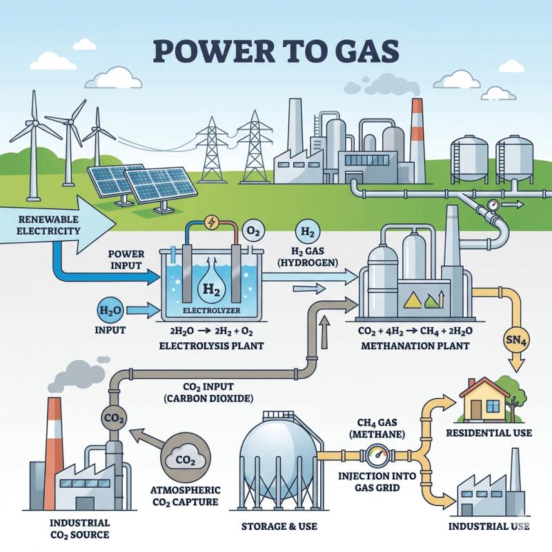 Power to Gas Market Size 2026