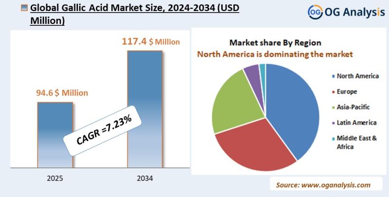 Gallic Acid Market Analysis 2025-2034: Industry Size, Share, Growth Trends, Competition and Forecast Report