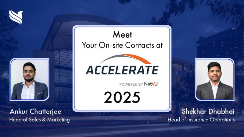 We're heading to the insurance industry's biggest event and looking forward to seeing you there at Booth 1003.