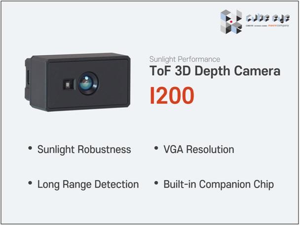 High-performance ToF 3D Depth Camera I200 | CUBE EYE
