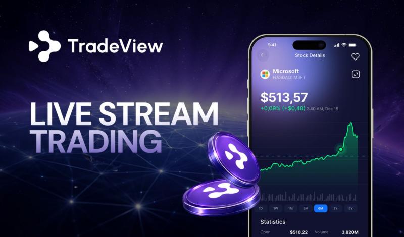 Meme Traders Snatch Up 'Live Streaming' Trading Token TradeView as Dogecoin Struggles to Hit Above $0.1