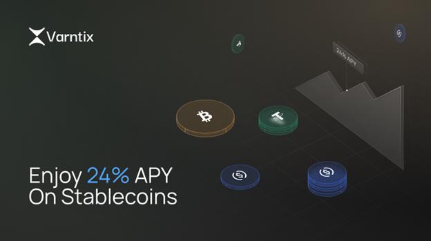 Varntix Beats Nexo To Top Spot As Fixed Income Trends. Earn 24% APY With Guaranteed Returns?