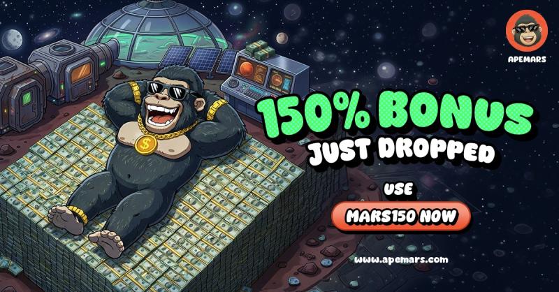 Is APEMARS the Top Crypto Presale To Buy Today With 1800% ROI and MARS150 Bonus Code While Litecoin and Stellar Evolve?