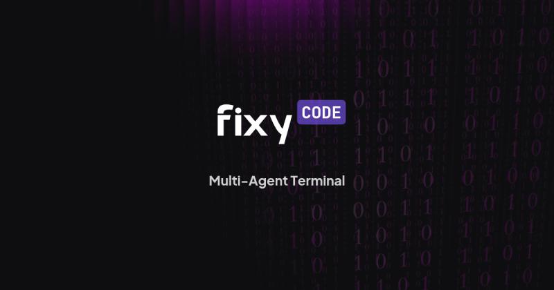 Fixy Code - Claude Code, Codex and Gemini collaborating in one terminal thread