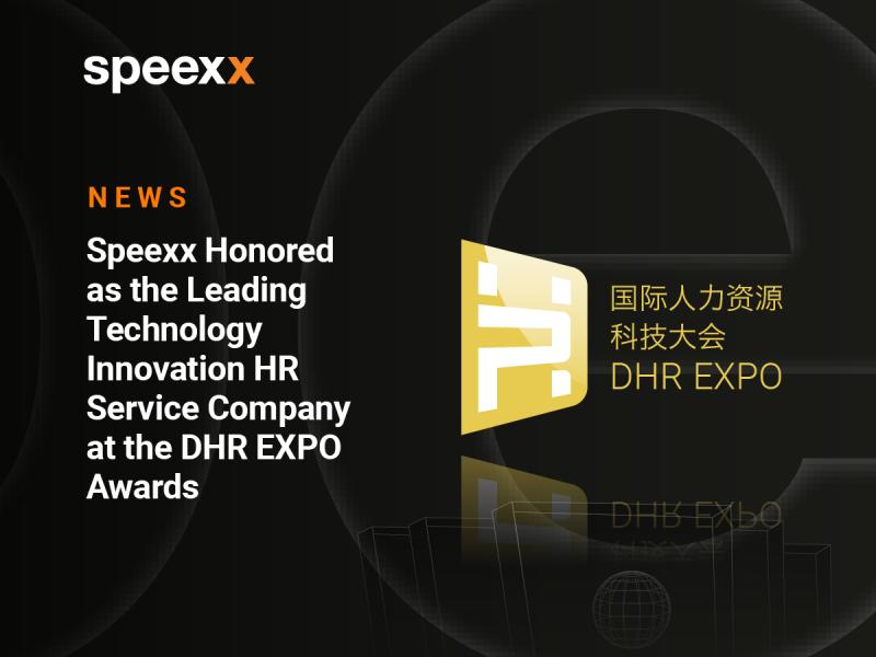 Speexx wins at DHR EXPO Awards