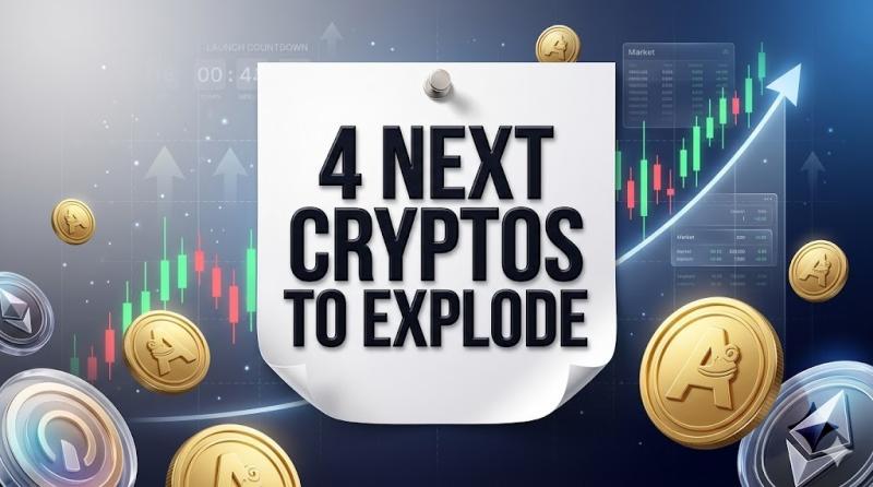 4 Next Cryptos to Explode: Timing Matters More Than Popularity