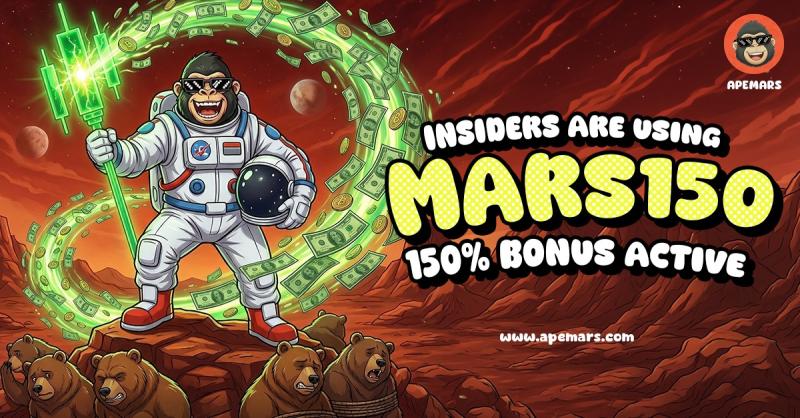 ChatGPT, En İyi 100x Meme Coin'i Açıkladı: APEMARS Stage 18, 1800% Getiri ve 150% Bonus Sunuyor