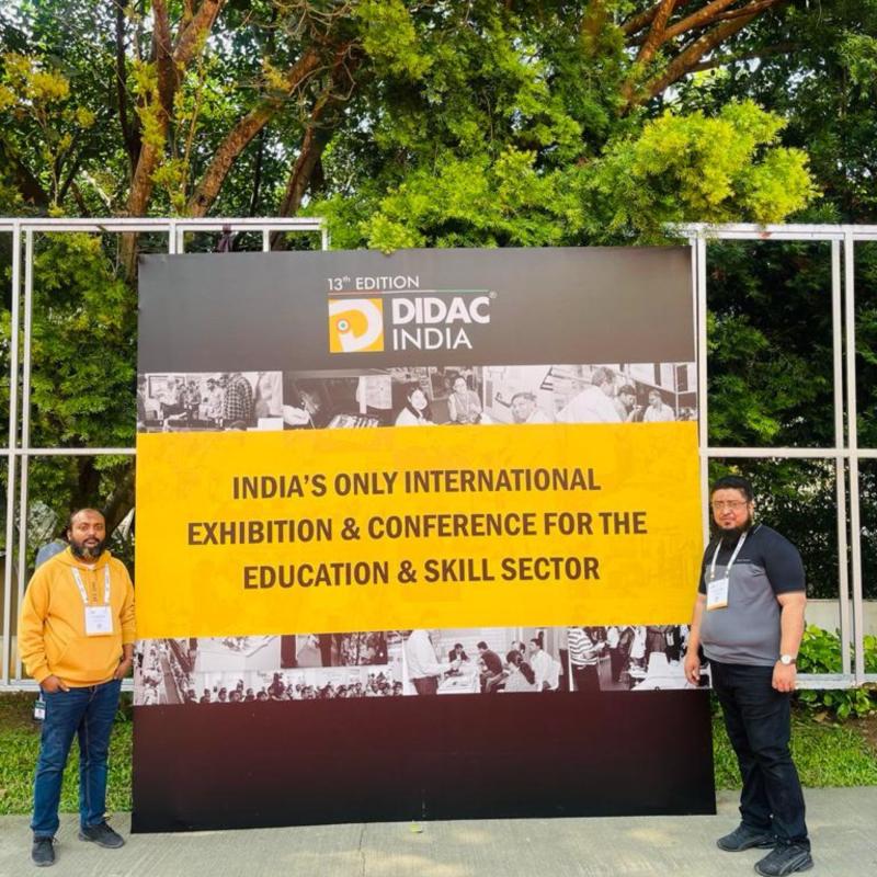 Bytonius team explores India Didac Exhibition, unveiling transformative ed-tech solutions & global collaborations.