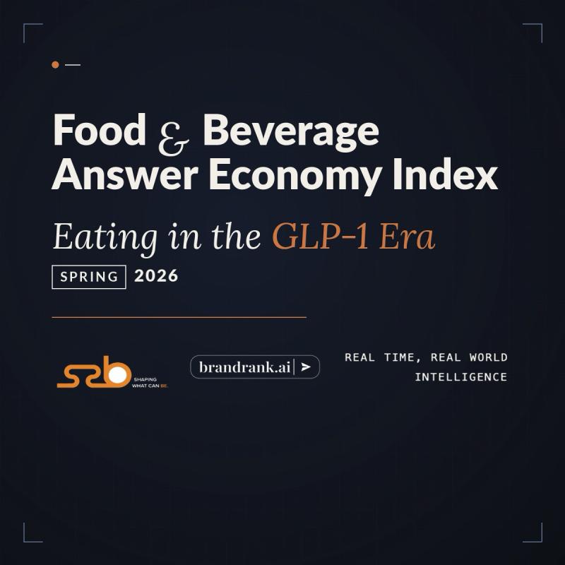 S2B Group and BrandRank.AI launch Food & Beverage Answer Economy Index