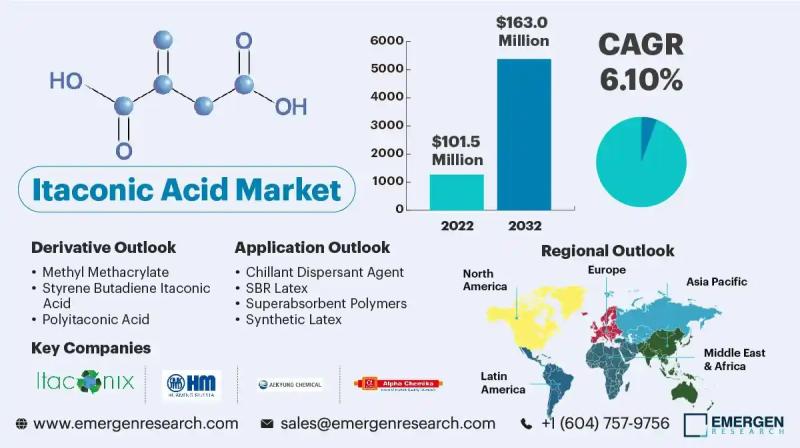 Itaconic Acid Market