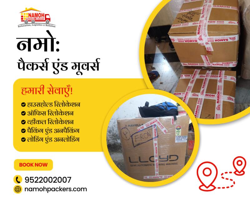 Streamline Your Move with Namoh Packers and Movers: Your Trusted