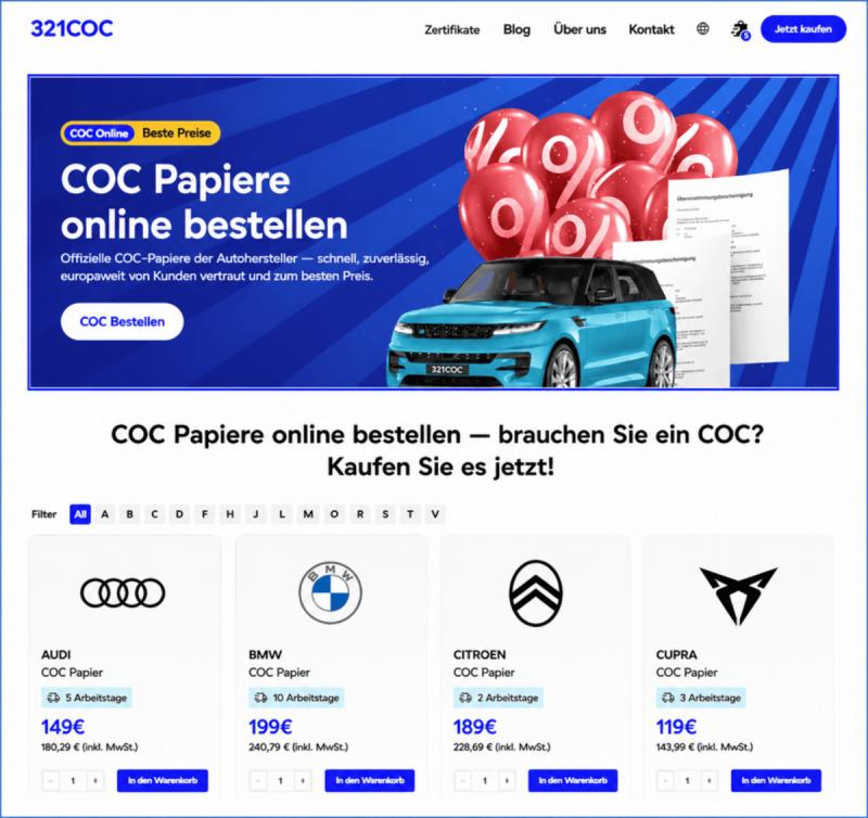 321COC makes ordering COC documents online easier: Digital