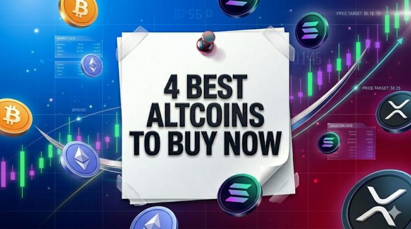 Ethereum, Solana ve XRP'nin Arkasından Bitcoin'in Liderliğine Bağlı 4 En İyi Altcoin Alım Fırsatı