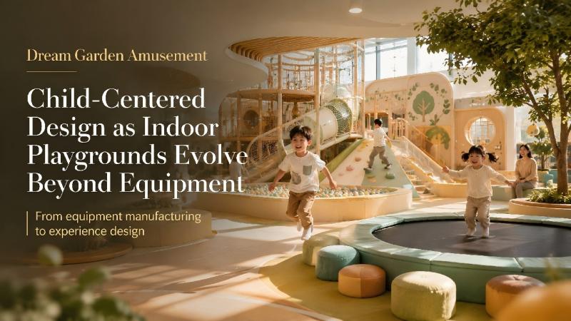 Dream Garden highlights child-centered indoor playground design beyond equipment.